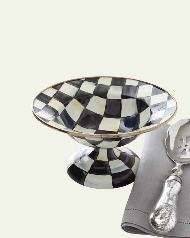 Small Courtly Check Compote